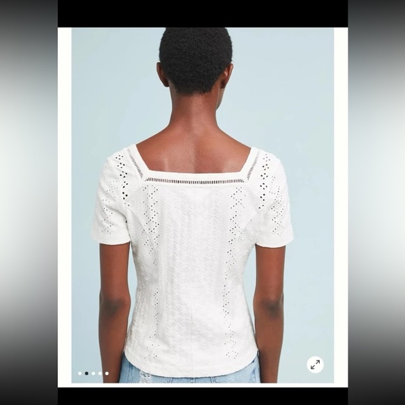 Anthropologie Aurora Eyelet Top ett:twa
size XL - Picture 5 of 12